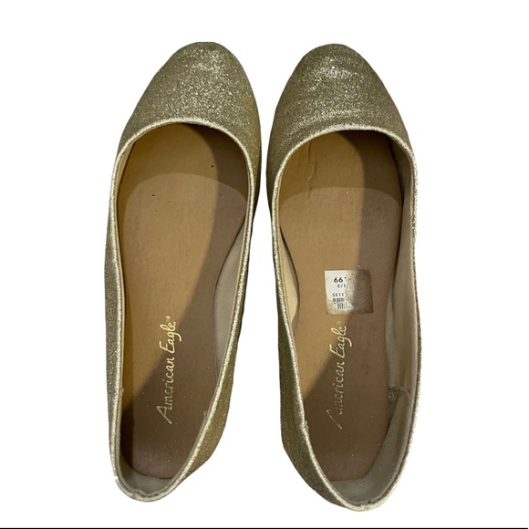 4/$25 Sparkly American Eagle Flats - Picture 1 of 7